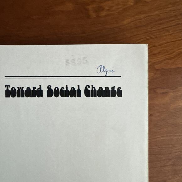 Toward Social Change: A Handbook For Those Who Will By Robert Buckhout Paperback - Picture 6 of 8